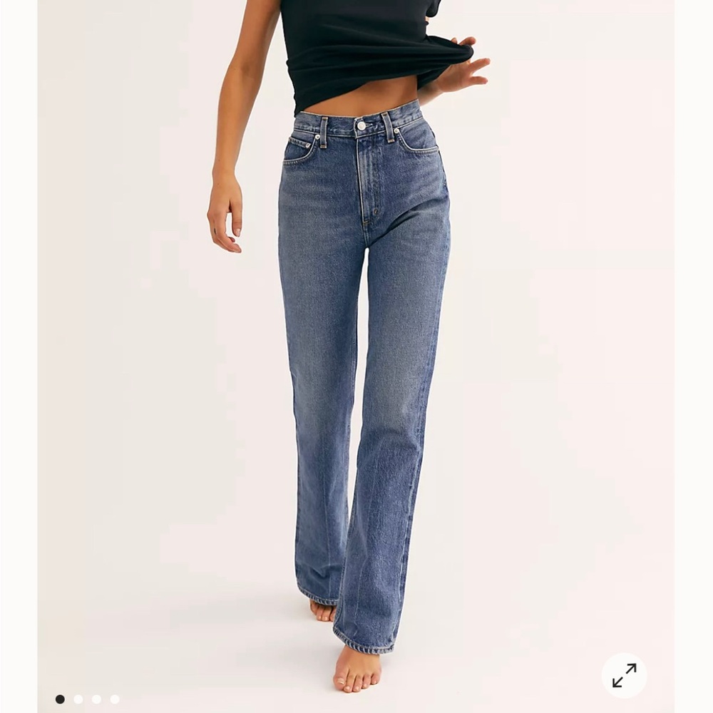 NWT agolde high rise vintage flare